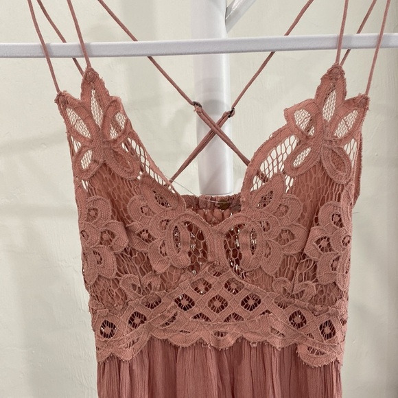 Free People One Adella  lace slip dress - Picture 8 of 10